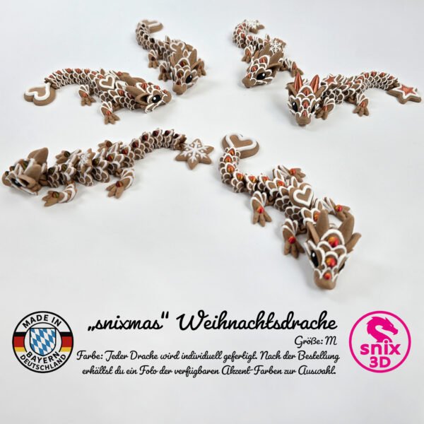 „snixmas“ Weihnachtsdrachen (versch. Größen)