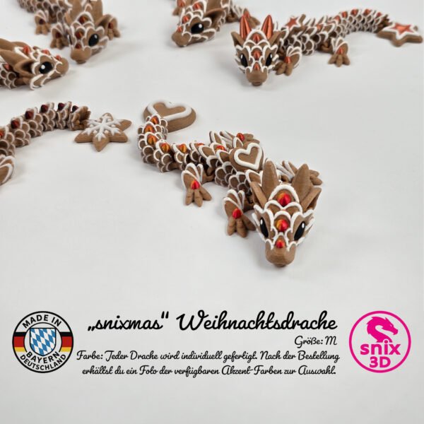 „snixmas“ Weihnachtsdrachen (versch. Größen)