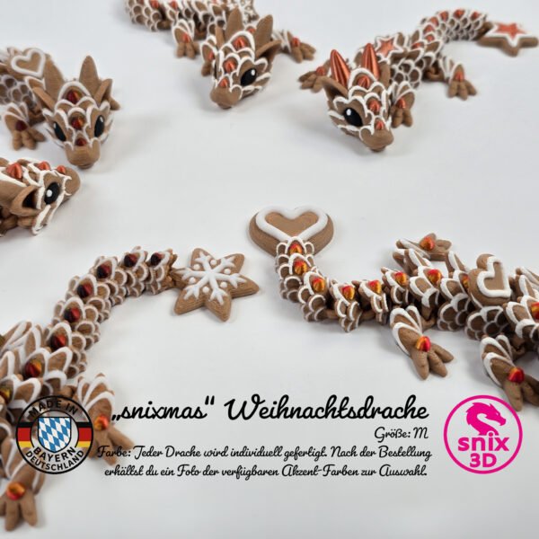„snixmas“ Weihnachtsdrachen (versch. Größen)