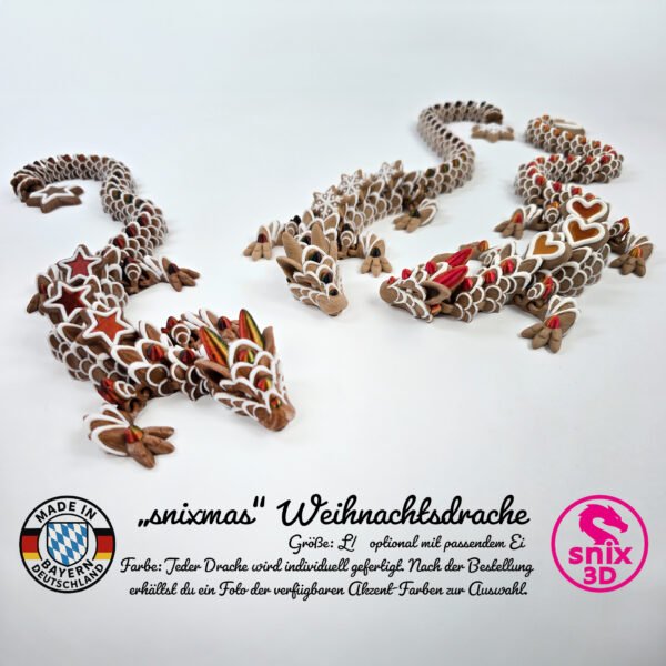 „snixmas“ Weihnachtsdrachen (versch. Größen)