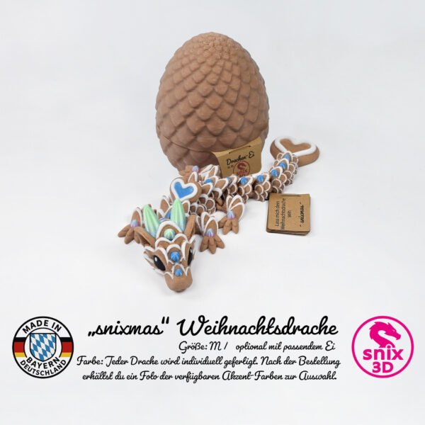 „snixmas“ Weihnachtsdrachen (versch. Größen)