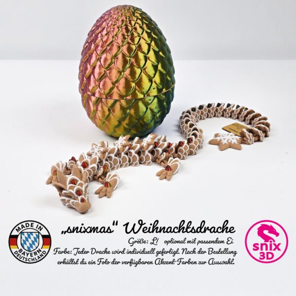 „snixmas“ Weihnachtsdrachen (versch. Größen)