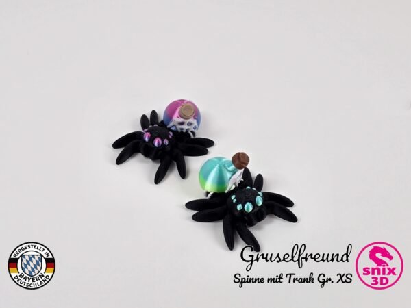 Spinne mit Gifttrank XS
