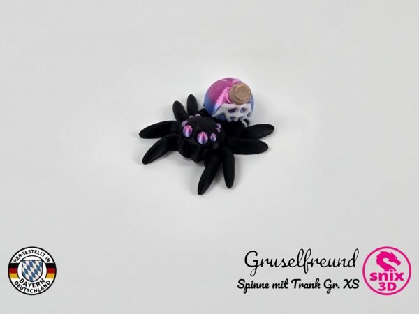 Spinne mit Gifttrank XS