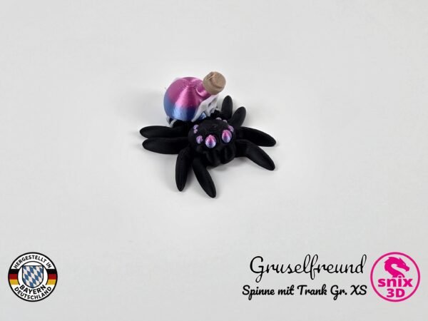 Spinne mit Gifttrank XS