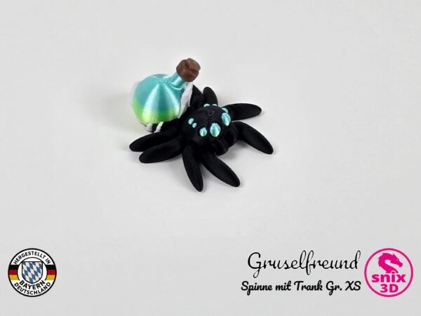 Spinne mit Gifttrank XS