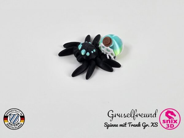 Spinne mit Gifttrank XS