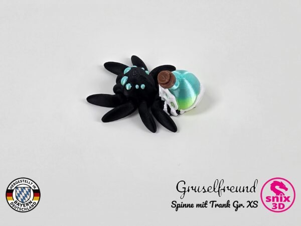 Spinne mit Gifttrank XS
